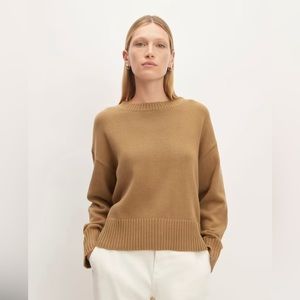 Everlane cotton crew sweater
